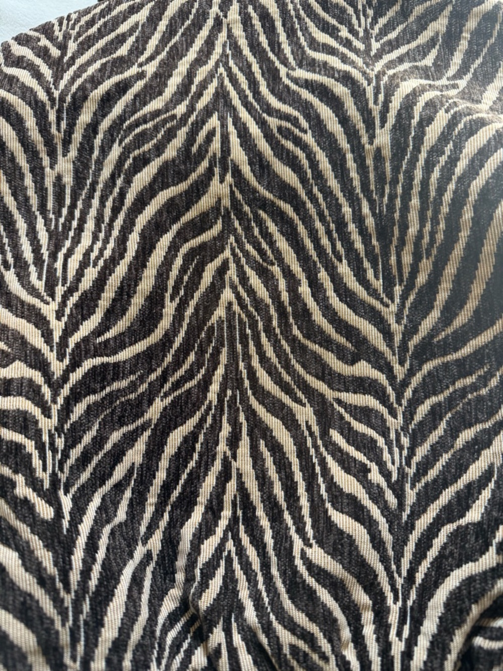 Kimchi blue Women's Brown Zebra-Print Cropped Jacket - Picture 7 of 8